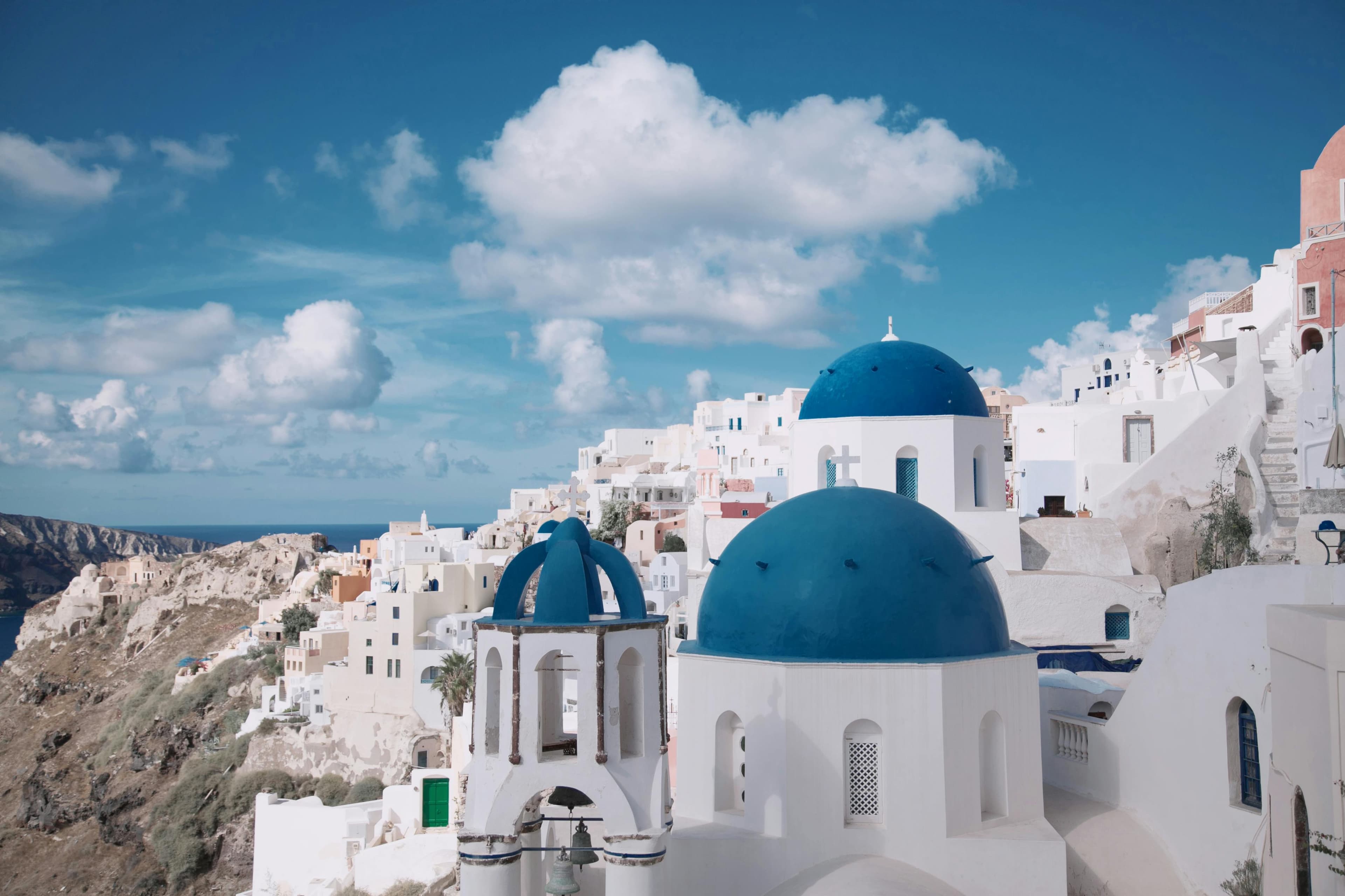 Greek islands background